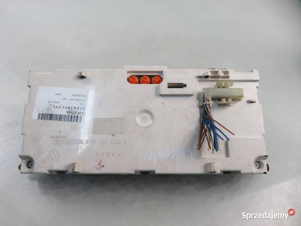 LICZNIK VW GOLF III 19 TD 6N0919910C Części samochodowe