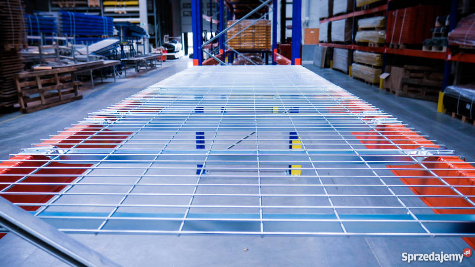 Ocynkowany panel półkowy półka siatkowa Chojnice