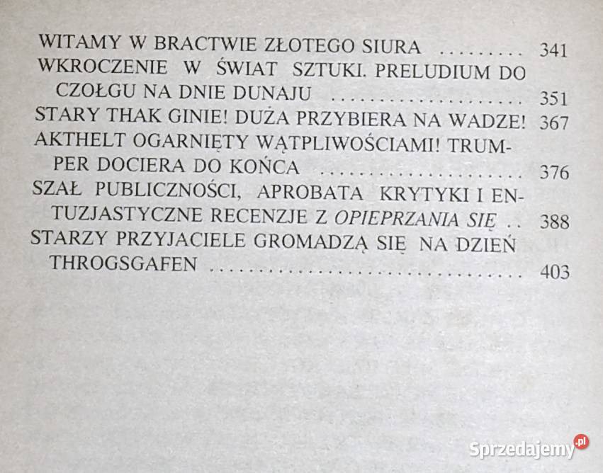 Metoda wodna John Irving Chełm