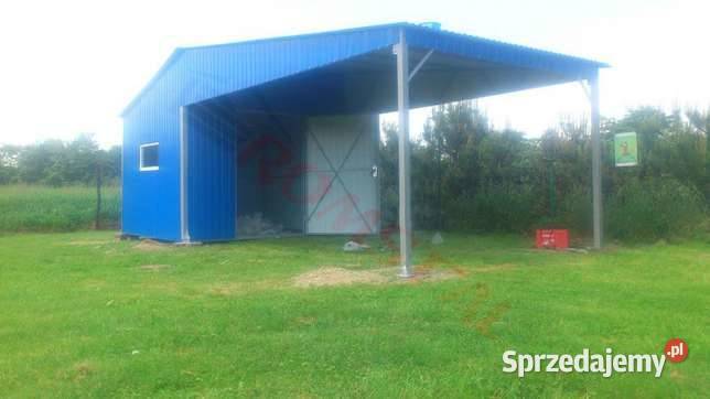 GARAŻ BLASZANY MAGAZYN Hala Magazynowa BLASZAKI wielkopolskie Ostrów Wielkopolski sprzedam