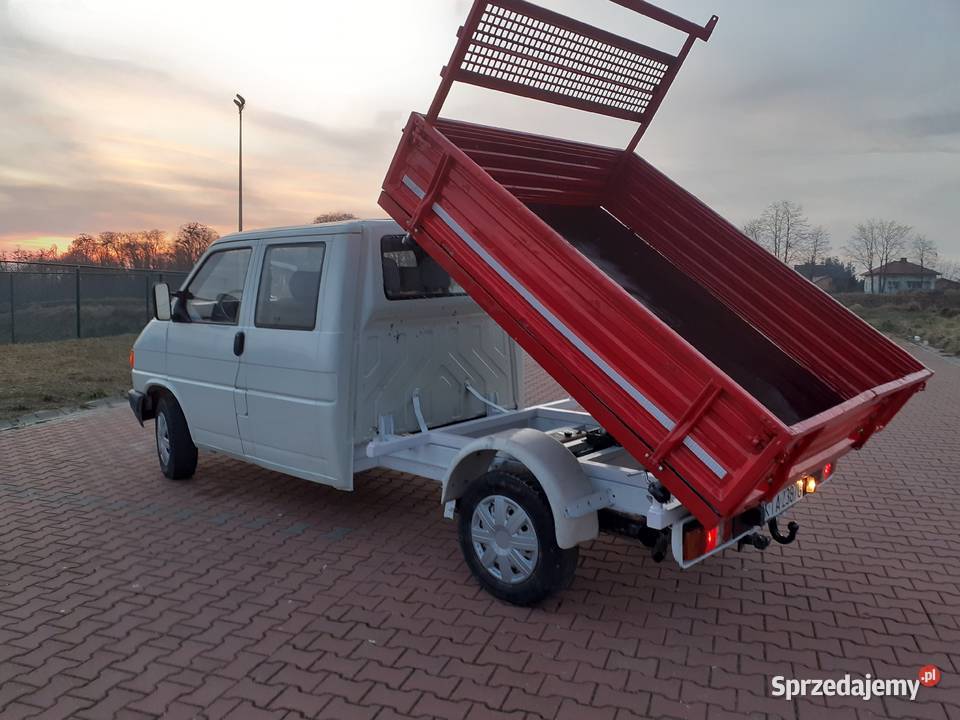 Volkswagen t4 doka wywrotka kiper brygadówka t5 Nieczulice-Kolonia