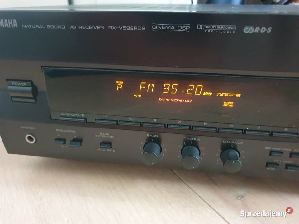 Yamaha rx v592 amplituner z pilotem Leżajsk