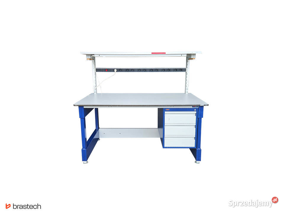 Stół warsztatowy 75 x 160 x 80 z szufladami Sątoczno