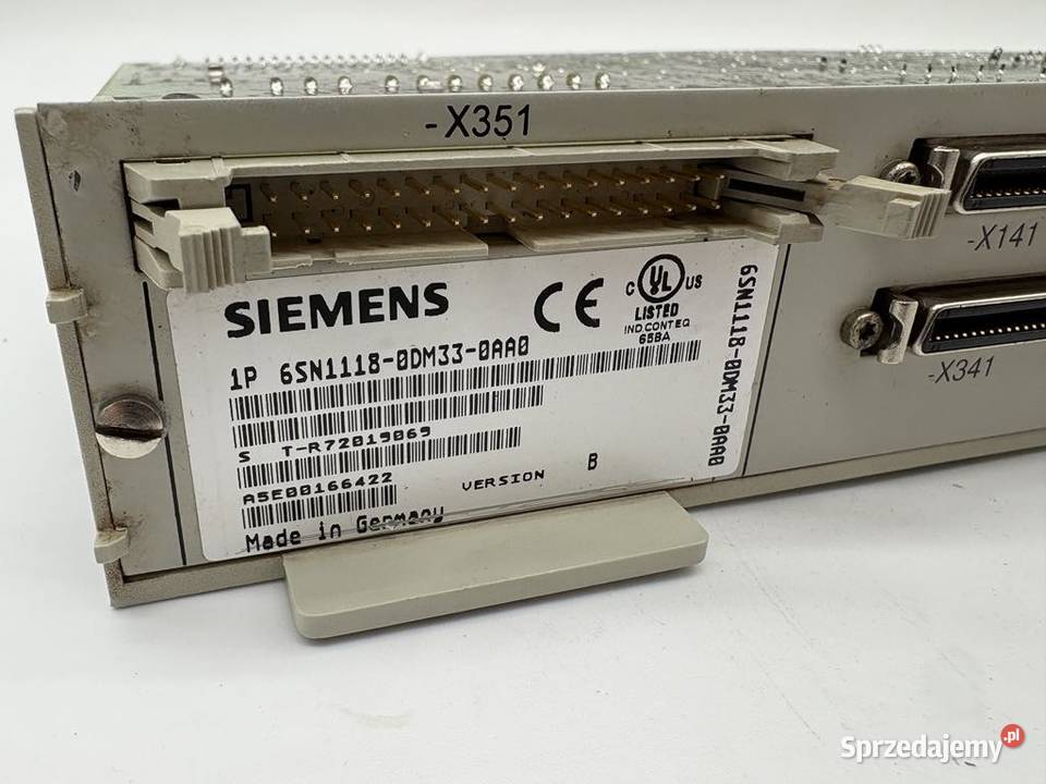 Siemens 6SN11180DM330AA0 Servo Module