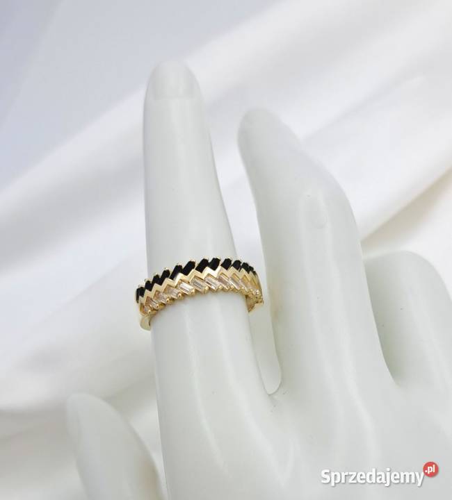 Pierścionek r15 Złoty pr333 Obrączkowy z Poznań