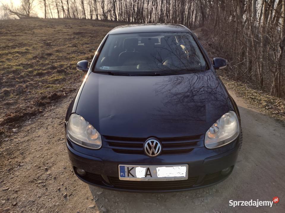 Golf V 16 benzynagaz zadbany 2008r Pierwszy wł W