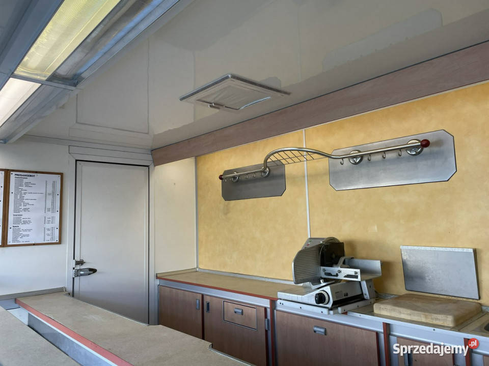 Fiat Ducato Autosklep Gastronomiczny Food Truck nieuszkodzony Syców