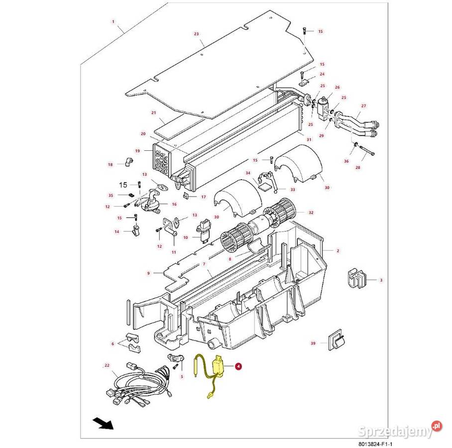 Termostat klimatyzacji Massey Ferguson Valtra Białystok