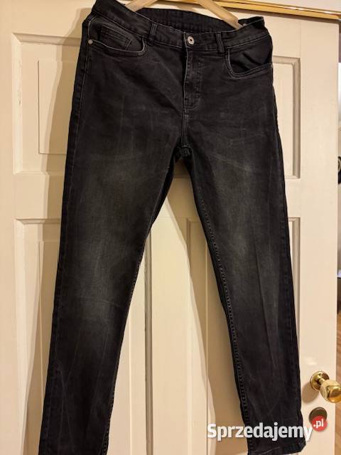 Jeansy męskie SM czarne Carry bawełna ze Częstochowa