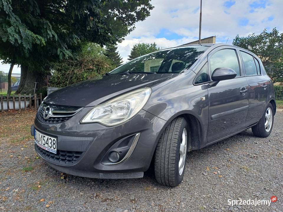 Opel Corsa D LIFT 12 EcoFlex 86 2011r mały Rok produkcji 2011 Lubin