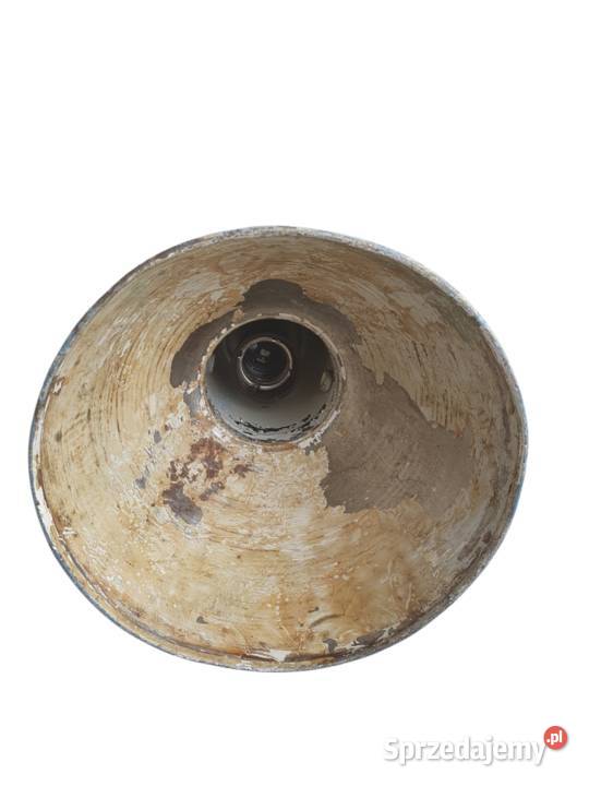 Stara lampa lampka emaliowana lata 5060 antyk Cieszyn