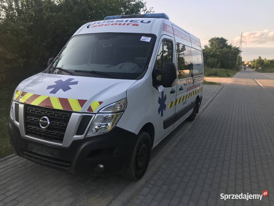Nissan NV 400 Ambulans wielkopolskie Ostrów Wielkopolski