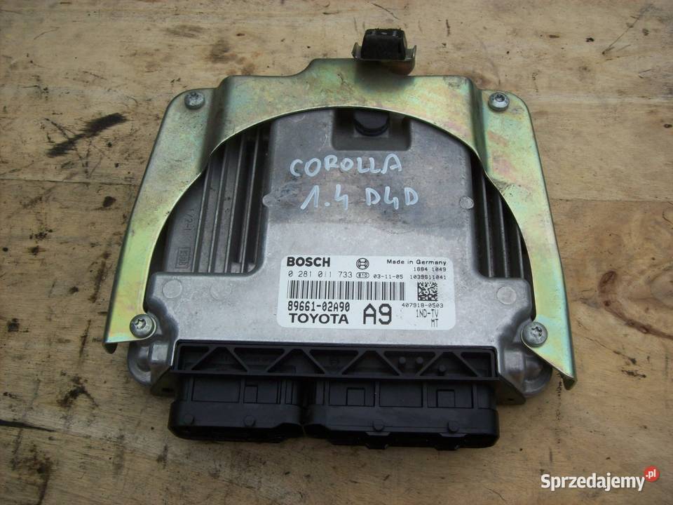 Corolla E12 14 D4D Stacyjka sterownik komputer mazowieckie Mińsk Mazowiecki
