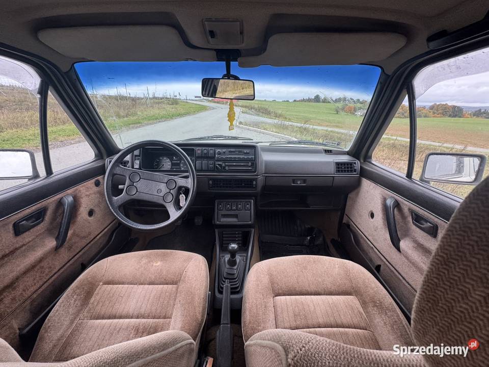 VW Jetta GL 1986 19 TD AAZ Zdrowa Blacha Brązowy Świecie
