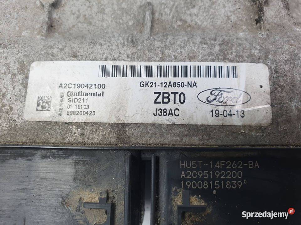 KOMPUTER SILNIKA ECU FORD TRANSIT MK8