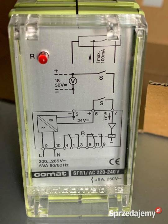 COMAT SFR1AC220240V Instalacje mazowieckie sprzedam