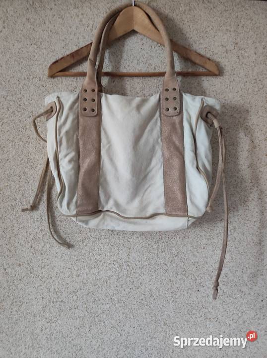 torba shopper torebka na ramię do ręki lniana Kielce