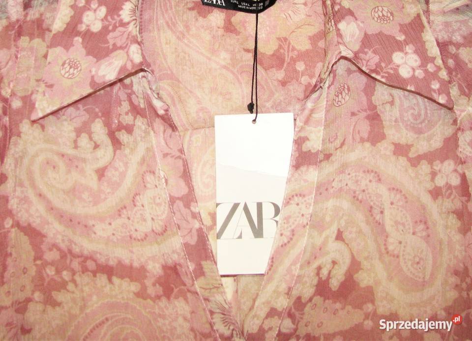 Zara piękna długa sukienka z nadrukiem paisley Rozmiar 40(L) Warszawa