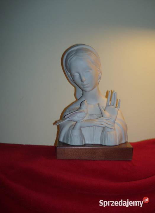 Bolesław Jarosław Cybis Rzeżba popiersie Madonna Warszawa