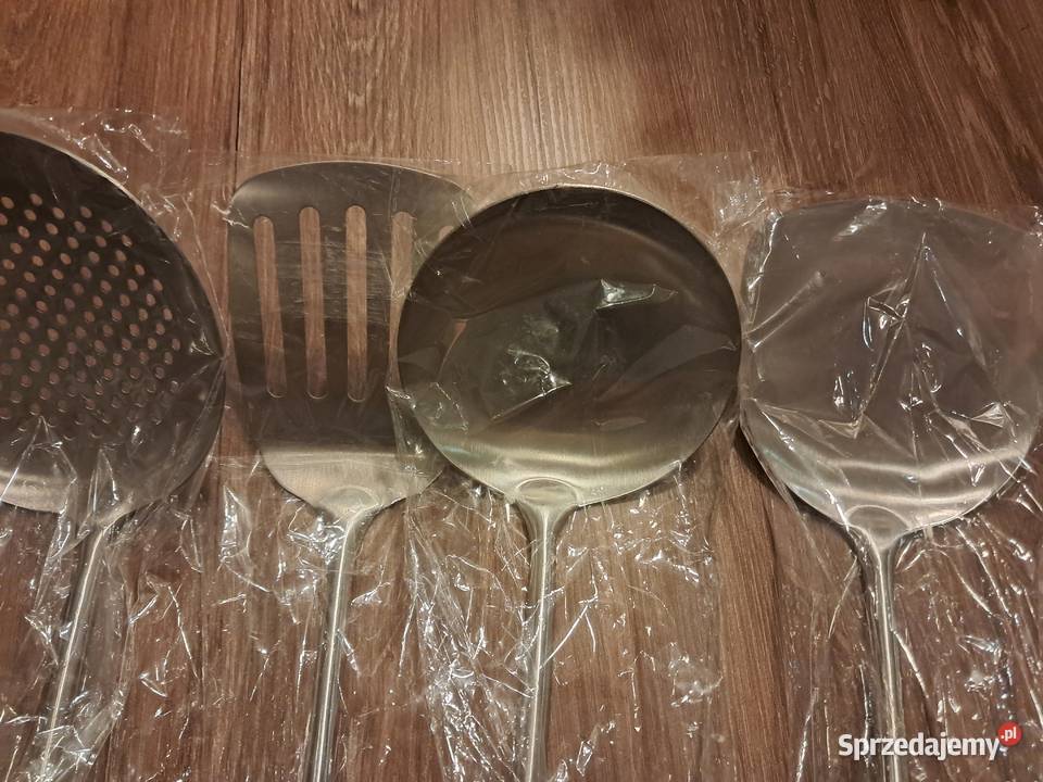 nowy zestaw akcesoriów do kuchni ze stali Sandomierz sprzedam