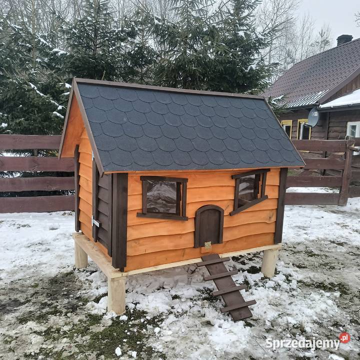 Domek Kurek kurnik WC toalet Dębica