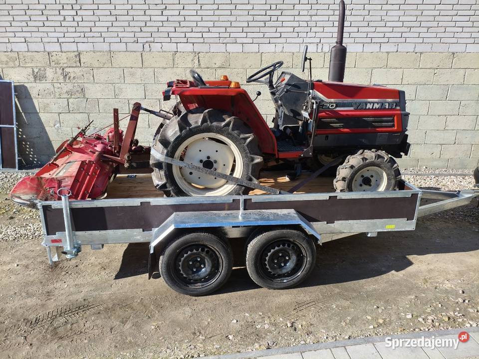 Przyczepka sam dwuosiowa Ruda Wielka