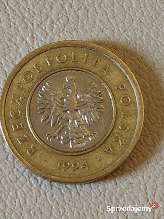 2 1994 Polska moneta obiegowa ze znakiem mennicy Ostrów Mazowiecka