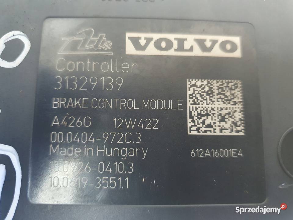 Volvo V70 III S80 II POMPA ABS hamulcowa Janów