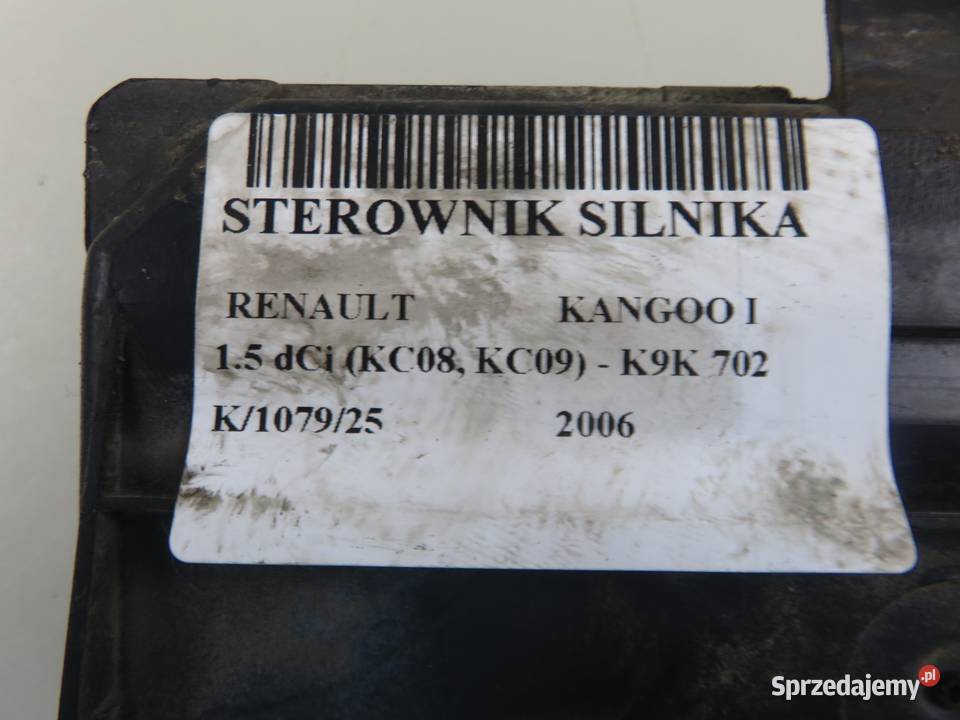 STEROWNIK RENAULT KANGOO I 15 dCi 8200498185 osobowe małopolskie