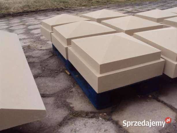 Daszki nakrywy z piaskowca naturalnego Szydłowiec