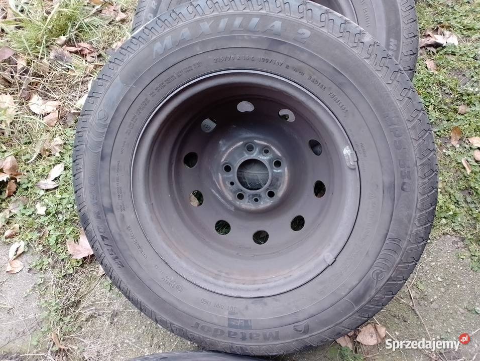 Koła Fiat Ducato r15 Samochodowe wielkopolskie Zaniemyśl sprzedam