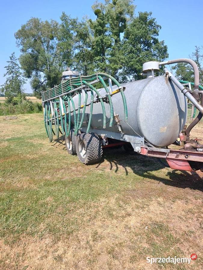 Beczkowóz wóz asenizacyjny 6000l aplikator 12m