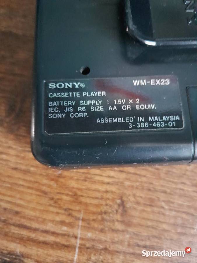 Walkman Sony WMEX23 Odtwarzacze CD i MD Gdańsk