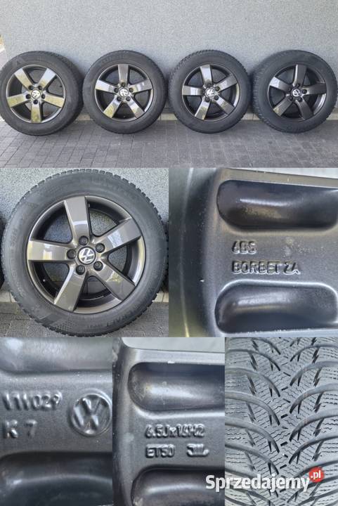 Felgi aluminiowe 16 5x112 ZIMA koła Volkswagen Poznań
