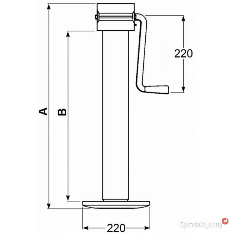 Stopa podporowa SIMOL DG706 5440 jednobiegowa z Kamionna