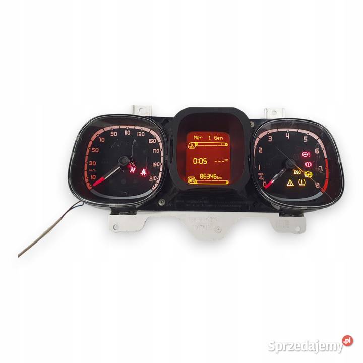 LICZNIK ZEGARY 554005340700 Fiat Panda III 09 Chełm