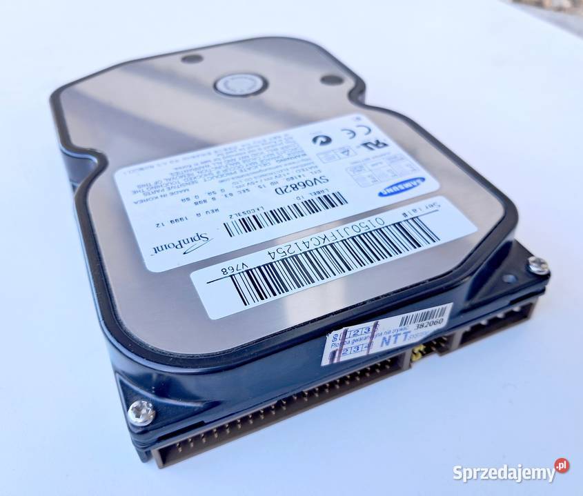 Dysk twardy Samsung SV0682D 68GB IDE ATA66 Retro 5400 małopolskie Kraków sprzedam