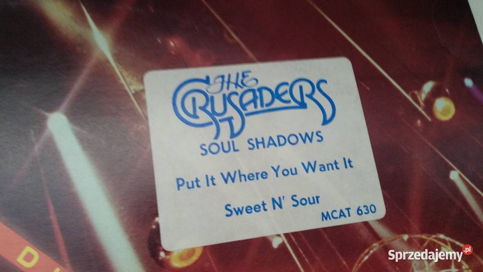 THE CRUSADERS SOUL SHADOWS 1980 MCA MAXIsingle