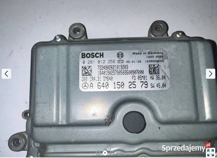 Komputer sterownik silnika Mercedes A klasa W169