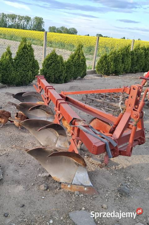Pług 4 skibowy Fortschritt zagonowy Wieluń sprzedam