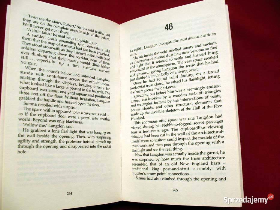 Inferno Dan Brown książka DE Pozostałe
