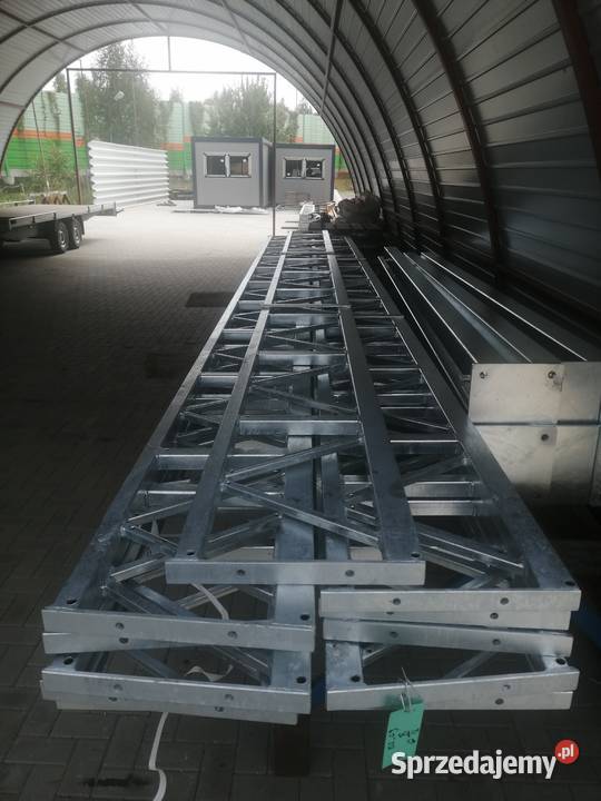 Konstrukcja Stalowa Dwuspadowa 6x12m Wiata Garaż Rawa Mazowiecka sprzedam