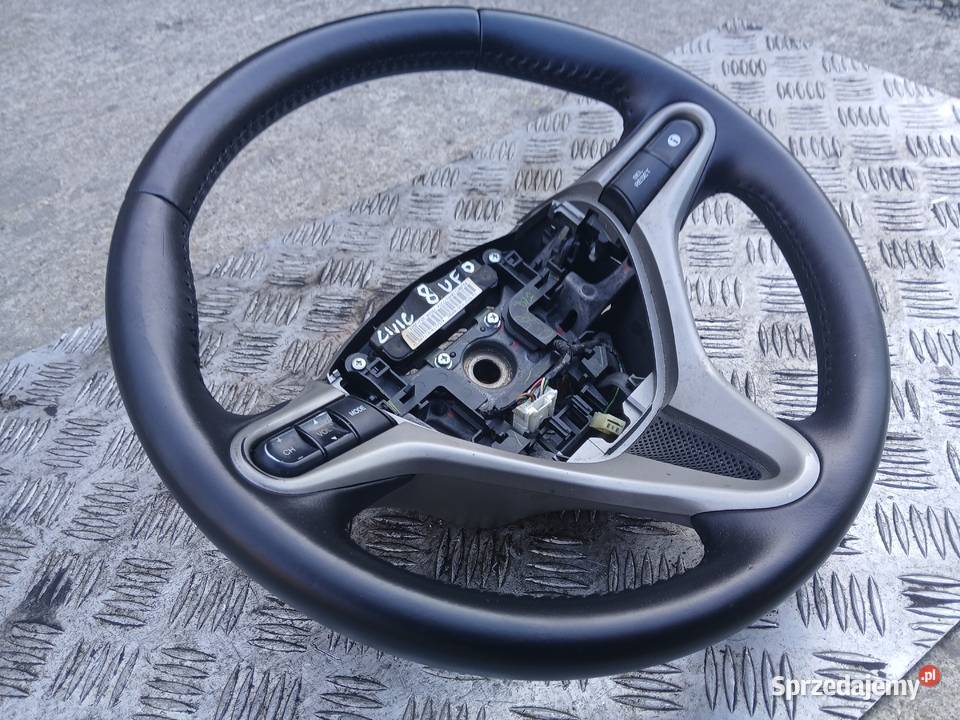 Kierownica skórzana multifunkcyjna Honda Civic Radłów