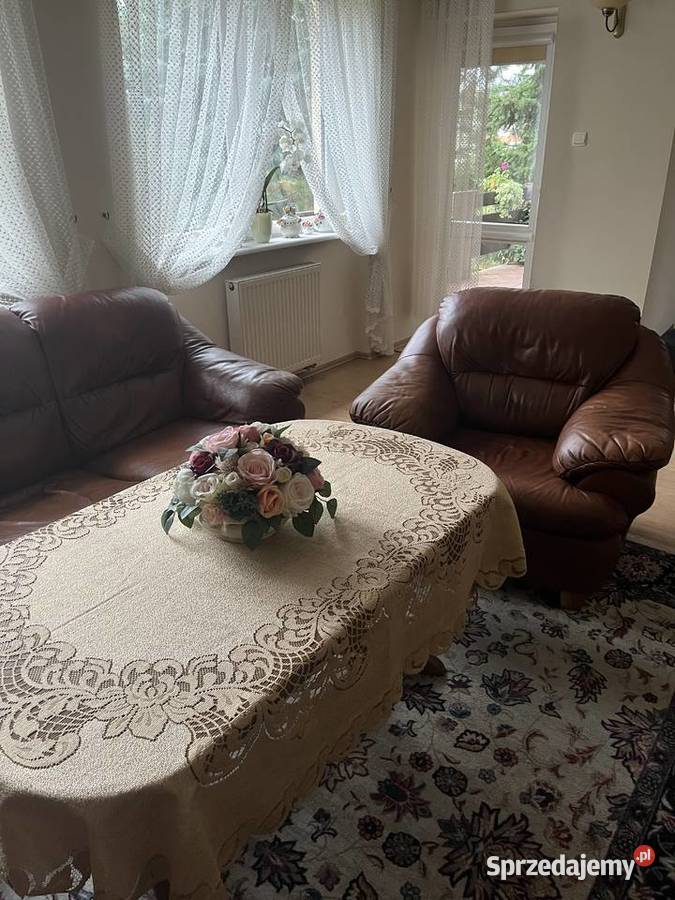 Komplet wypoczynkowy Sara 311 skóra naturalna Kalisz