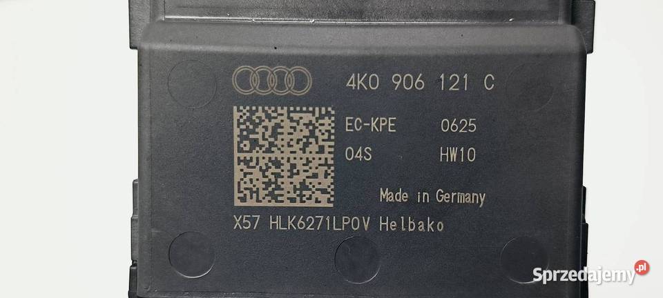 MODUŁ AUDI A4 B9 QUATTRO POMPY PALIWA 4K0906121C kujawsko-pomorskie Lipno