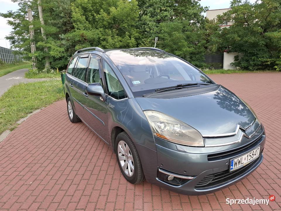 Citroen C4 Grand Picasso 2009r 20hdi 150 manual Rok produkcji 2009