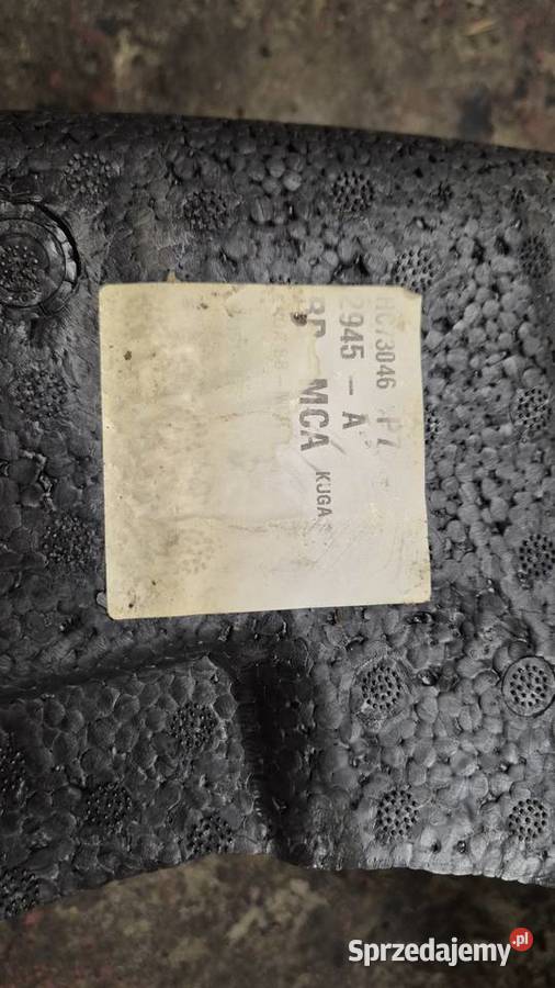 Wkład styropianowy do bagażnika ford kuga mk2 małopolskie Skomielna Biała