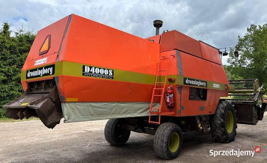 Kombajn Dronningborg d4000s nie d3000s dania Case IH Sejny