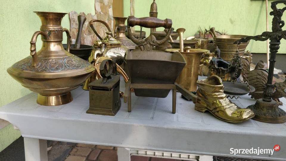 Figurki mosiężne i inne rzeczy Poddębice