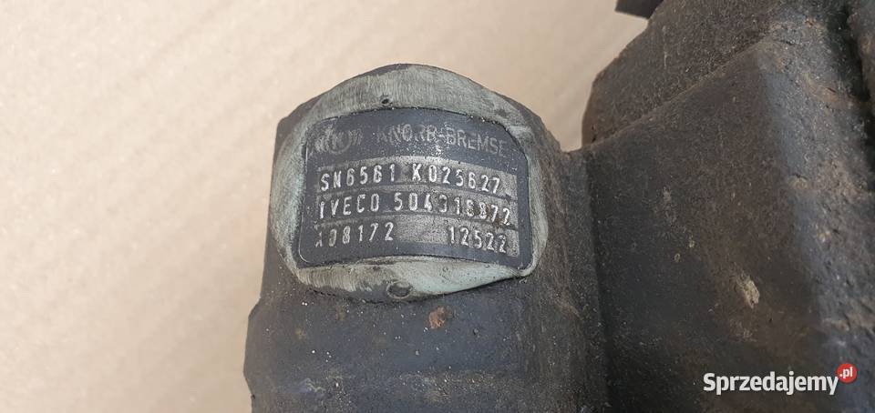 IVECO EUROCARGO ZACISK HAMULCOWY LEWY TYŁ SN lubuskie Bieleń